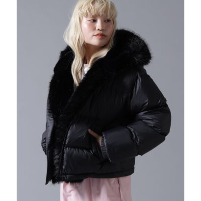 ビーバー BEAVER B omnivore/ビーオムニボー NYLON FUR HOOD BLOUSON （ブラウン）｜詳細画像