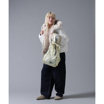 ビーバー BEAVER B omnivore/ビーオムニボー NYLON FUR HOOD BLOUSON （ブラック）｜詳細画像