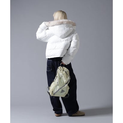 ビーバー BEAVER B omnivore/ビーオムニボー NYLON FUR HOOD BLOUSON （ブラック）｜詳細画像