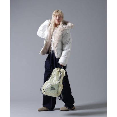ビーバー BEAVER B omnivore/ビーオムニボー NYLON FUR HOOD BLOUSON （ブラック）｜詳細画像