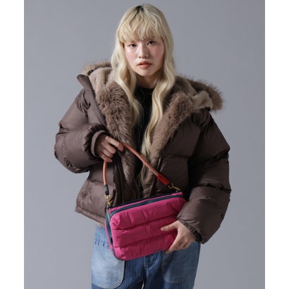 ビーバー BEAVER B omnivore/ビーオムニボー NYLON FUR HOOD BLOUSON （オフホワイト3）｜詳細画像
