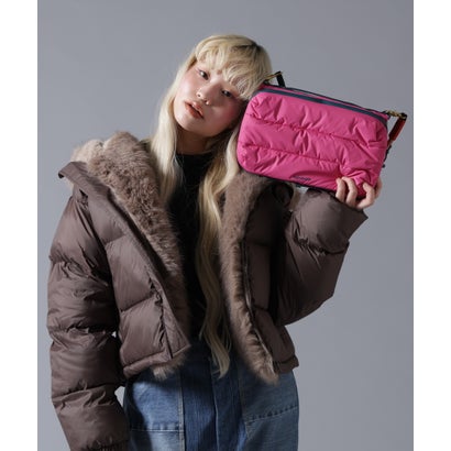 ビーバー BEAVER B omnivore/ビーオムニボー NYLON FUR HOOD BLOUSON （オフホワイト3）｜詳細画像