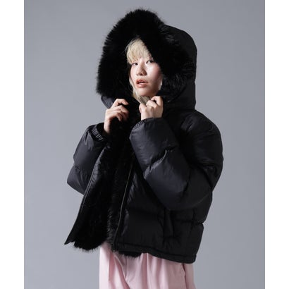 ビーバー BEAVER B omnivore/ビーオムニボー NYLON FUR HOOD BLOUSON （オフホワイト3）｜詳細画像