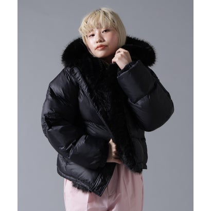 ビーバー BEAVER B omnivore/ビーオムニボー NYLON FUR HOOD BLOUSON （オフホワイト3）｜詳細画像