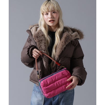 ビーバー BEAVER B omnivore/ビーオムニボー NYLON FUR HOOD BLOUSON （オフホワイト3）｜詳細画像