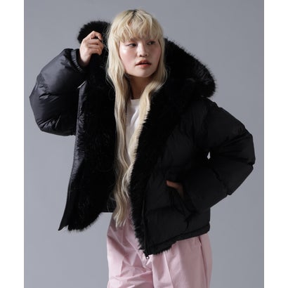 ビーバー BEAVER B omnivore/ビーオムニボー NYLON FUR HOOD BLOUSON （オフホワイト3）｜詳細画像