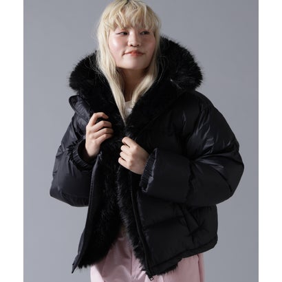 ビーバー BEAVER B omnivore/ビーオムニボー NYLON FUR HOOD BLOUSON （オフホワイト3）｜詳細画像