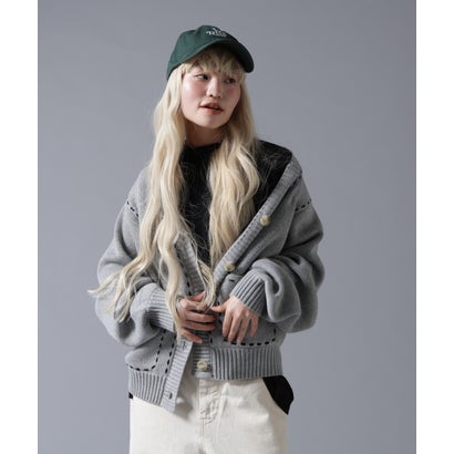 ビーバー BEAVER B omnivore/ビーオムニボー STITCH KNIT CARDIGAN （オフホワイト3）｜詳細画像