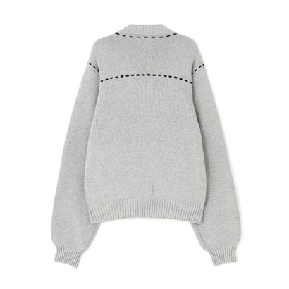 ビーバー BEAVER B omnivore/ビーオムニボー STITCH KNIT CARDIGAN （オフホワイト3）｜詳細画像