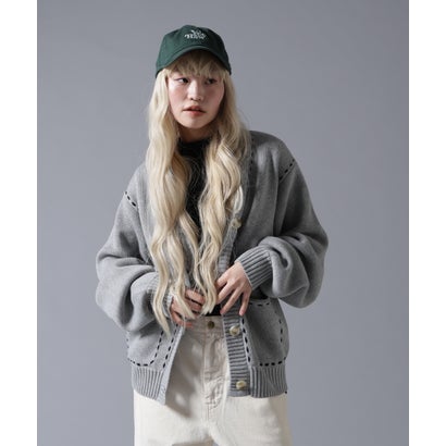 ビーバー BEAVER B omnivore/ビーオムニボー STITCH KNIT CARDIGAN （オフホワイト3）｜詳細画像