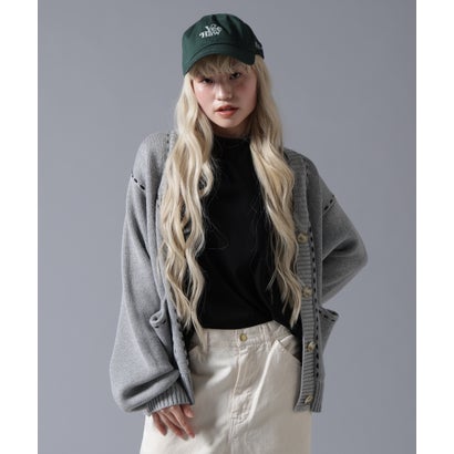 ビーバー BEAVER B omnivore/ビーオムニボー STITCH KNIT CARDIGAN （グレー）｜詳細画像