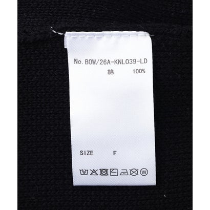 ビーバー BEAVER B omnivore/ビーオムニボー STITCH KNIT CARDIGAN （ブラック）｜詳細画像