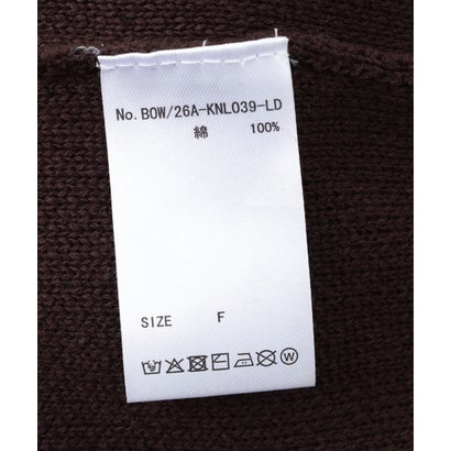ビーバー BEAVER B omnivore/ビーオムニボー STITCH KNIT CARDIGAN （ブラック）｜詳細画像