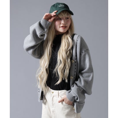 ビーバー BEAVER B omnivore/ビーオムニボー STITCH KNIT CARDIGAN （ブラウン）｜詳細画像