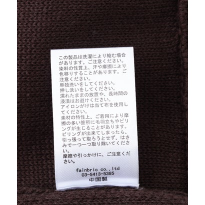 ビーバー BEAVER B omnivore/ビーオムニボー STITCH KNIT CARDIGAN （ブラウン）｜詳細画像