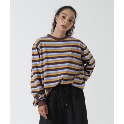 ビーバー BEAVER B omnivore/ビーオムニボー クラシックボーダーT （WOMEN'S） （ブラウン）｜詳細画像