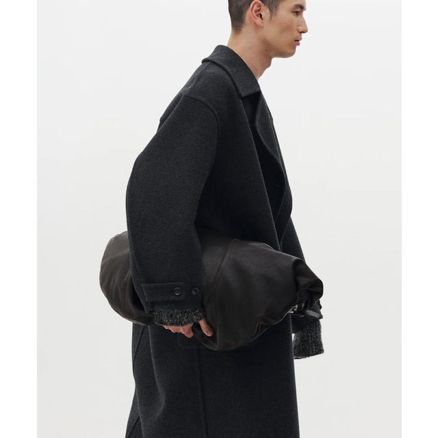 YOKE/ヨーク/Carf Leather Shoulder BagLarge/YK26FW01404A （ブラック）