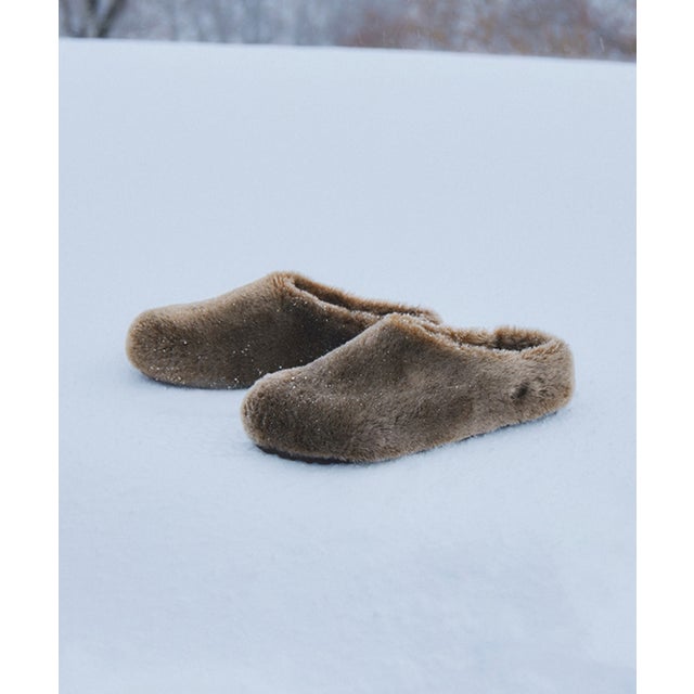 BIRKENSTOCK/ビルケンシュトック/Amsterdam Wrapped Shearling （ベージュ）
