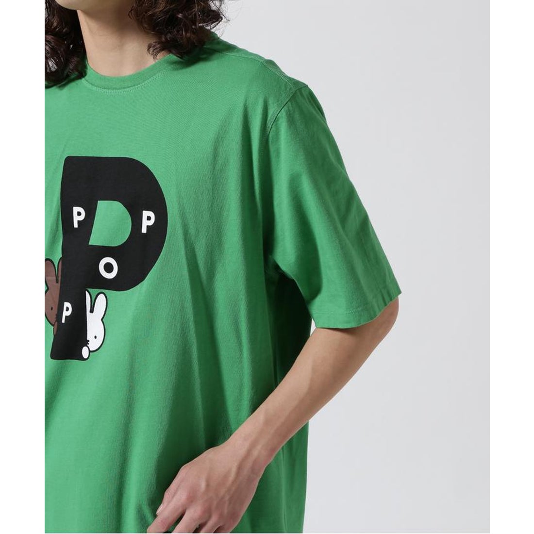 ガーデン GARDEN POP TRADING COMPANY/Pop & Miffy Big P T－Shirt