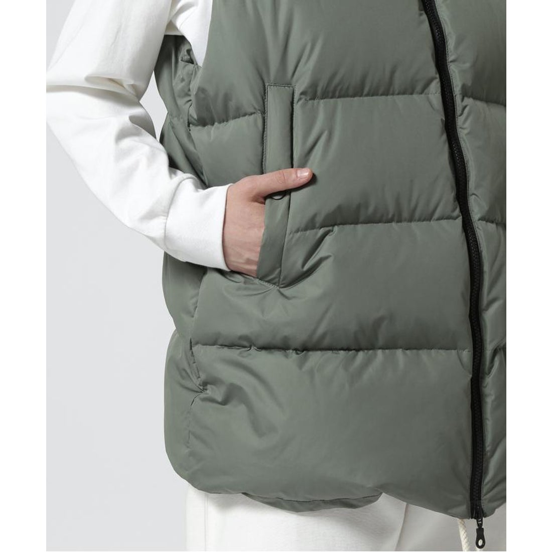 ガーデン GARDEN URU/ウル/POLYESTER DOWN － DOWN VEST （ネイビー