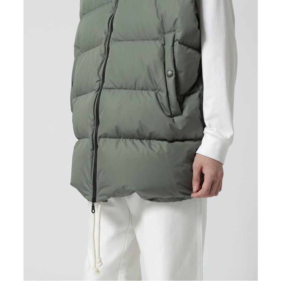ガーデン GARDEN URU/ウル/POLYESTER DOWN － DOWN VEST （ネイビー