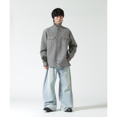 ガーデン GARDEN TOI／Side Tuck Double Denim （ブラック）｜詳細画像