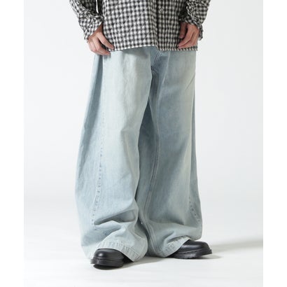 ガーデン GARDEN TOI／Side Tuck Double Denim （ブラック）｜詳細画像