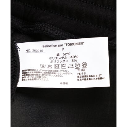 ガーデン GARDEN TOI／2Tuck Side Tuck Sweat Pt （ブラック）｜詳細画像