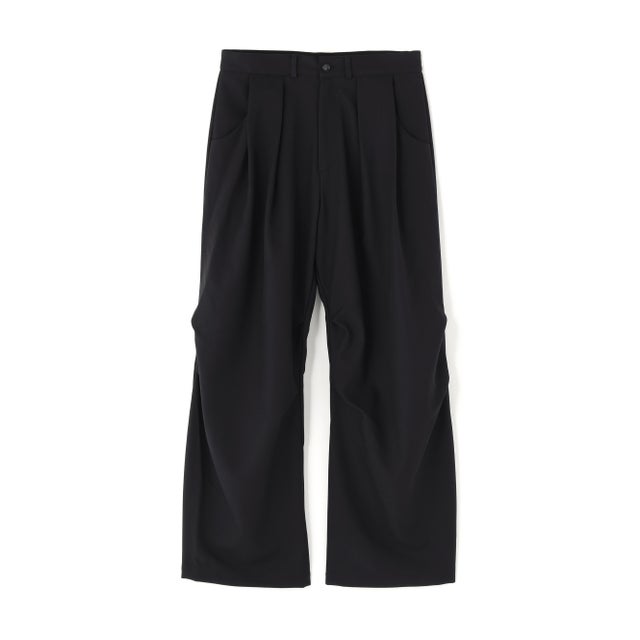 Toironier/トワロニエ/STA-P 2Tuck Trousers （ブラック）