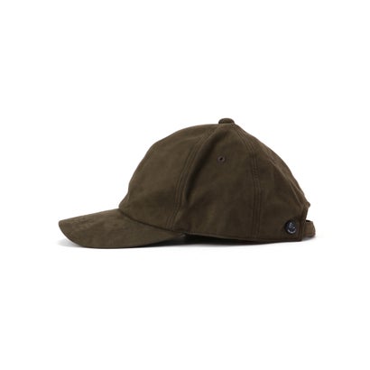 CPH/シーピーエイチ/Deep 6 panel cap/Synt suede （ブラウン）｜詳細画像