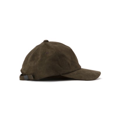 CPH/シーピーエイチ/Deep 6 panel cap/Synt suede （ブラウン）｜詳細画像