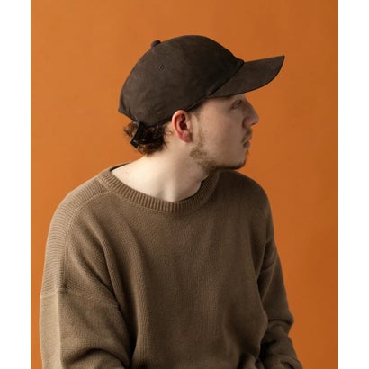 CPH/シーピーエイチ/Deep 6 panel cap/Synt suede （ブラウン）｜詳細画像