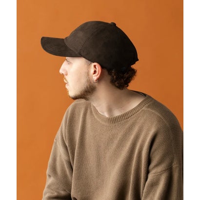 CPH/シーピーエイチ/Deep 6 panel cap/Synt suede （ブラウン）｜詳細画像