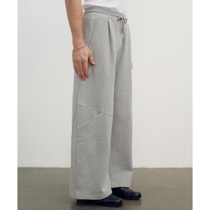 ガーデン GARDEN NULLUS/ヌルス/SCULPTURAL CUT WIDE LEG SWEATS/NUAW26TRO007 （ダークグレー6）｜詳細画像