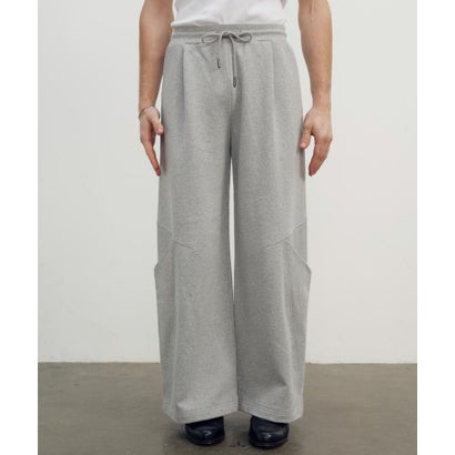 ガーデン GARDEN NULLUS/ヌルス/SCULPTURAL CUT WIDE LEG SWEATS/NUAW26TRO007 （ブラウン）｜詳細画像