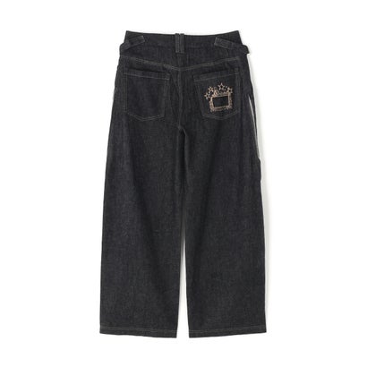 ガーデン GARDEN NULLUS/ヌルス/LOW POLY SHIFT DENIM/NUAW26TRO004-BLK （ブラック）｜詳細画像