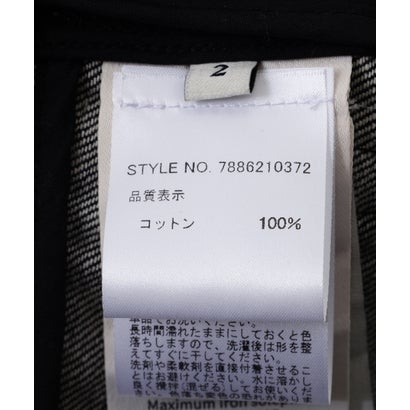 ガーデン GARDEN NULLUS/ヌルス/LOW POLY SHIFT DENIM/NUAW26TRO004-BLK （ブラック）｜詳細画像