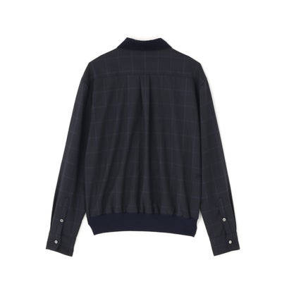 ガーデン GARDEN TOI／Ribbed Hem Wool Shirts （ブラウン）｜詳細画像
