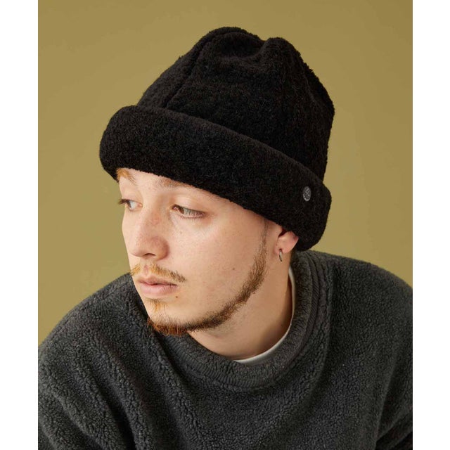Cuff knit vap ／ Toypu （ブラック）