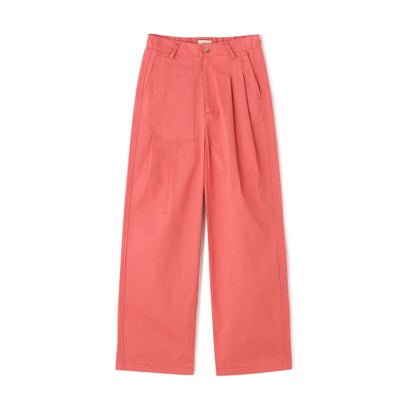 ガーデン GARDEN Toironier/トワロニエ/2TUCK CHINO TROUSERS （ブラック）｜詳細画像