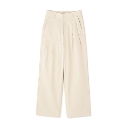 ガーデン GARDEN Toironier/トワロニエ/2TUCK CHINO TROUSERS （ブラック）｜詳細画像