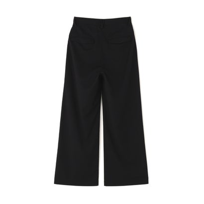 ガーデン GARDEN Toironier/トワロニエ/2TUCK WOOL WIDE TROUSERS （ブラック）｜詳細画像