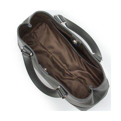 ペッレモルビダ テーラマリーナ トートバッグ PELLE MORBIDA Tela Marina pmo-te013 （チャコールグレー）｜詳細画像
