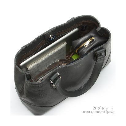 ペッレモルビダ テーラマリーナ トートバッグ PELLE MORBIDA Tela Marina pmo-te013 （チャコールグレー）｜詳細画像
