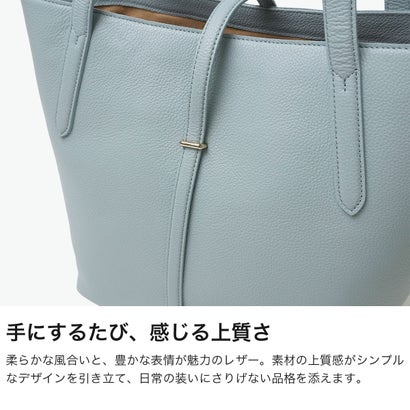 トートバッグ 大きめ レディース ブランド きれいめ 日本製 通勤 本革 牛革 カウレザー イタリアンレザー 軽量 肩掛け ビジネス バッグ シンプル トート おしゃれ B5 Vela VE107 （トープ）｜詳細画像