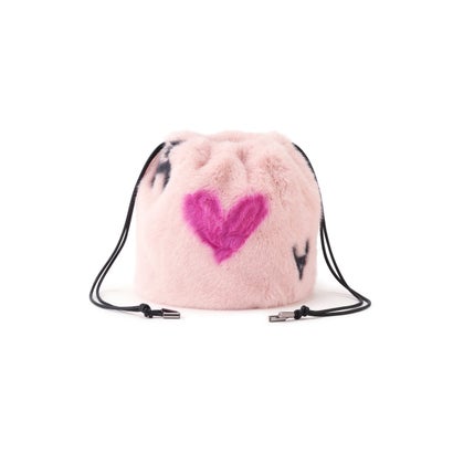 guernika/ゲルニカ/FUR BAG （ピンク）｜詳細画像