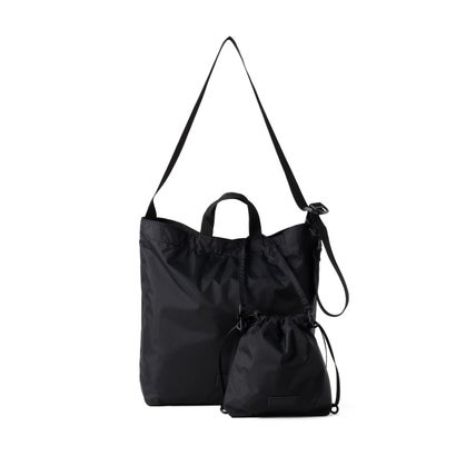 BAICYCLON by Bagjack/バイシクロン バイ バッグジャック/PACKABLE TOTESHOULDER BAG （ブラック）｜詳細画像