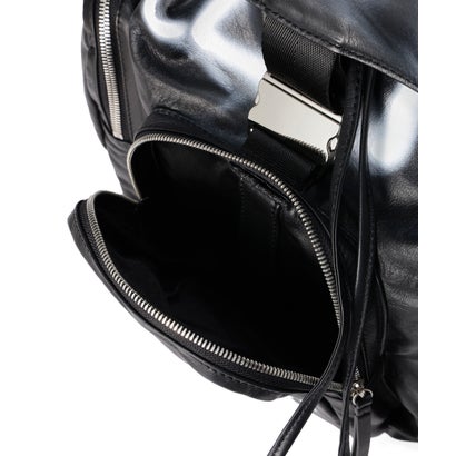 ロイヤルフラッシュ ROYAL FLASH ＠Paint Leather Back Pack （ブラック）｜詳細画像