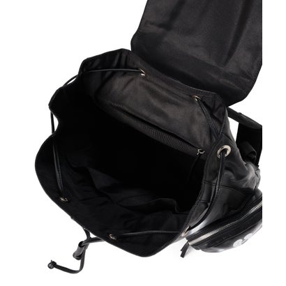 ロイヤルフラッシュ ROYAL FLASH ＠Paint Leather Back Pack （ブラック）｜詳細画像
