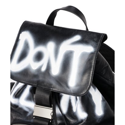 ロイヤルフラッシュ ROYAL FLASH ＠Paint Leather Back Pack （ブラック）｜詳細画像